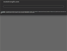Tablet Screenshot of neatstrength.com